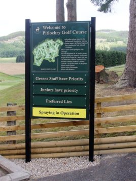 Parsaver  Course Info Board with mapmod