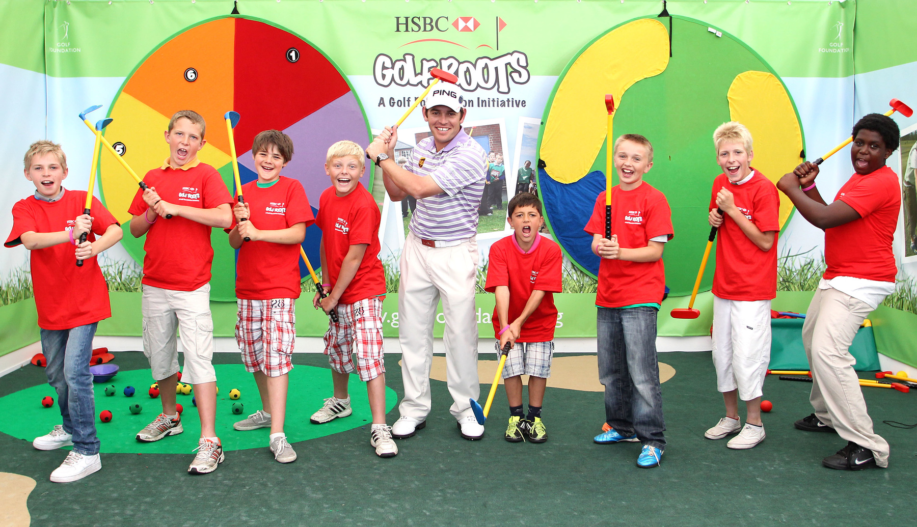 Golf Foundation Louis and Tri-Golf youngsters copy