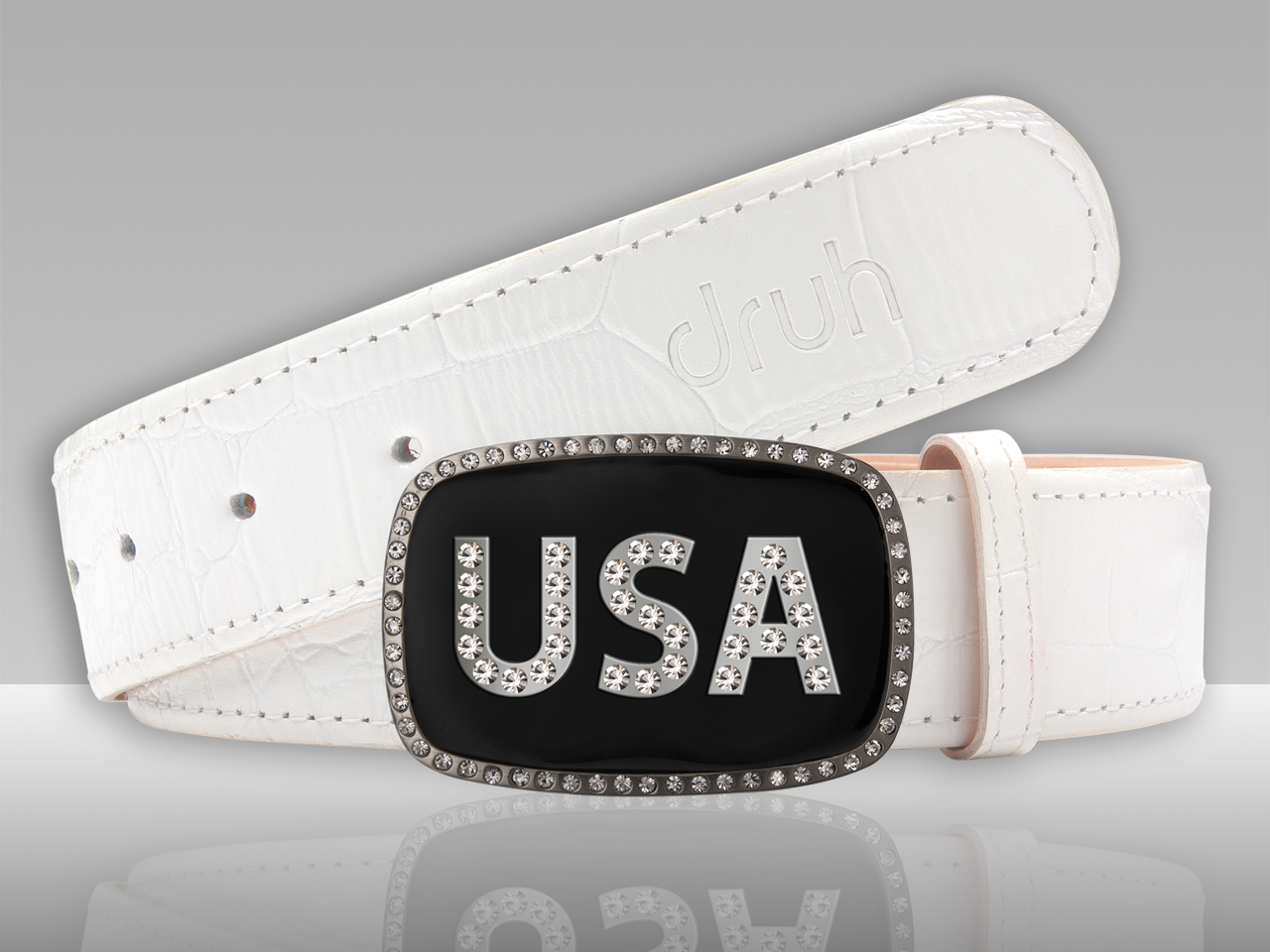 Druh Team U.S. Belt by Druh (white)
