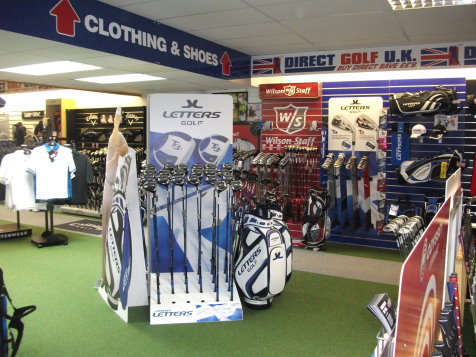 Direct Golf Shop floor displaymod
