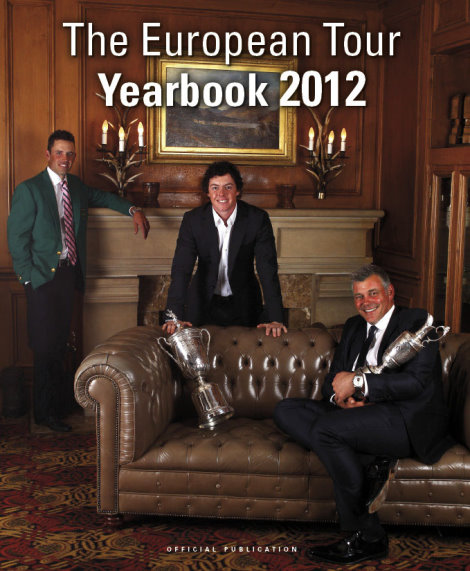 European Tour YearbookFront Cover