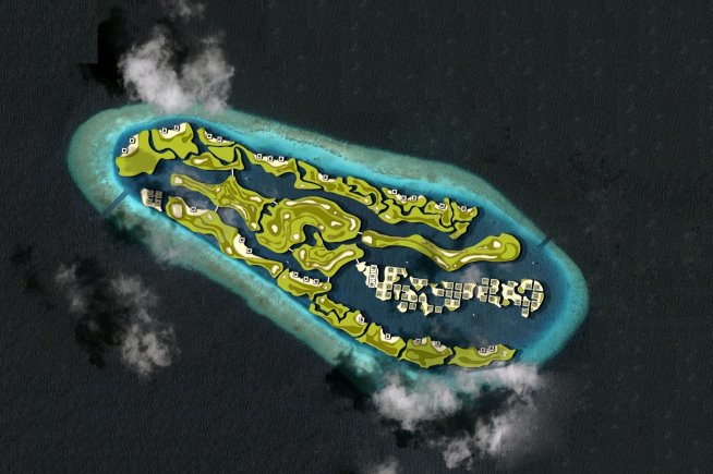 Maldives floating project