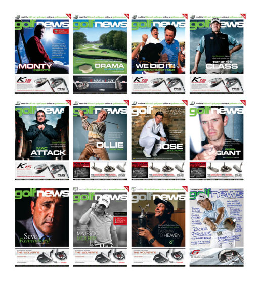 golfnews covers