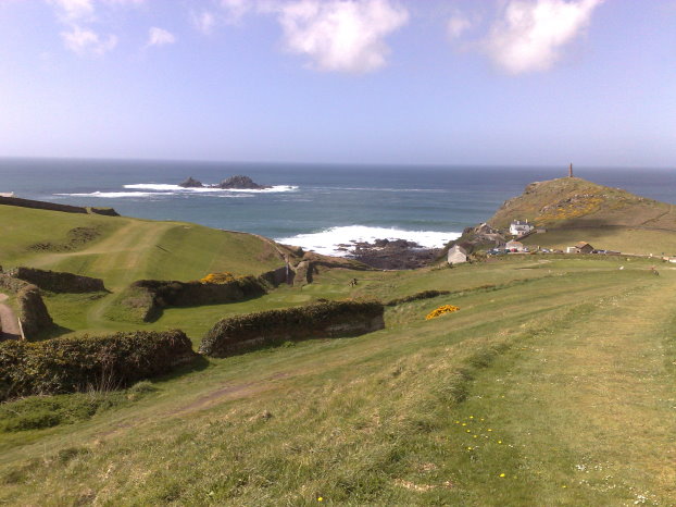 Cape Cornwall Golf Hotel and Leisure Resort The 12th tee and 14th fairway