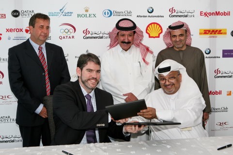 ExxonMobil sponsorship signing