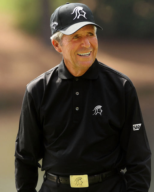 Gary Player Smiling 2010 Masters par 3