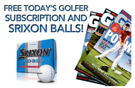 Today’s Golfer Srixon promotion