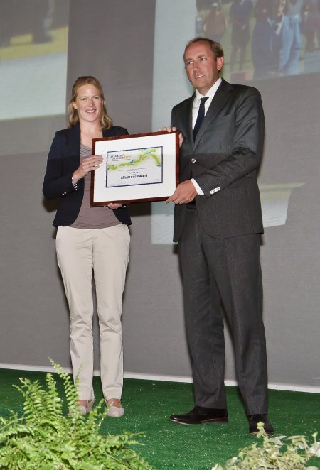 Between-us Award most sustainable Golf Event at KPMG Golf Business Forum