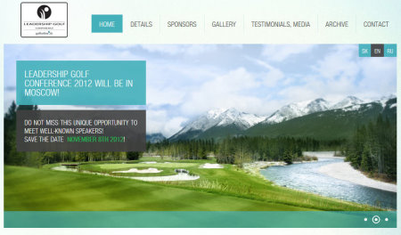 Leadership in Golf Conference website