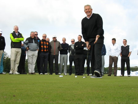 Monty golf clinic at Kingsbarns_putting