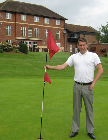 Matt Robbins of Telford Golf and Hotel Resort