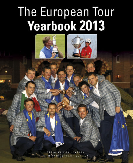 European Tour YearbookYB13 Cover