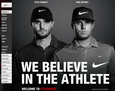 Nike website