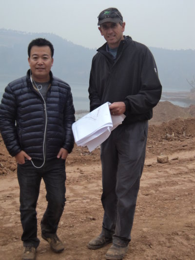PCD Director Paul Reeves and client Mr Zhao