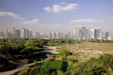 General Views of Dubai Golf Courses