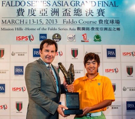 SHENZHEN, CHINA – MARCH 15: Day three of the Faldo Series Asia Grand Final on March 15th, 2013 in Shenzhen, China. Photo by Xaume Olleros / The Power of Sport Images