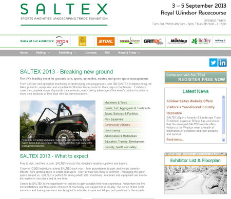 SALTEX website