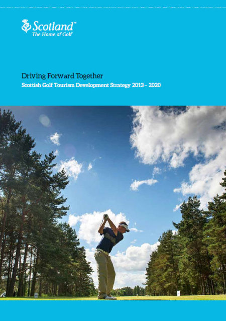 Scottish Golf Tourism Strategy front cover