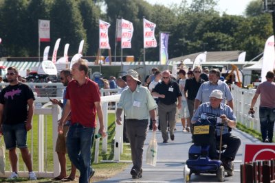 SALTEX 2013 – one of the walkways over the Royal Windsor Racecourse FM8R9165