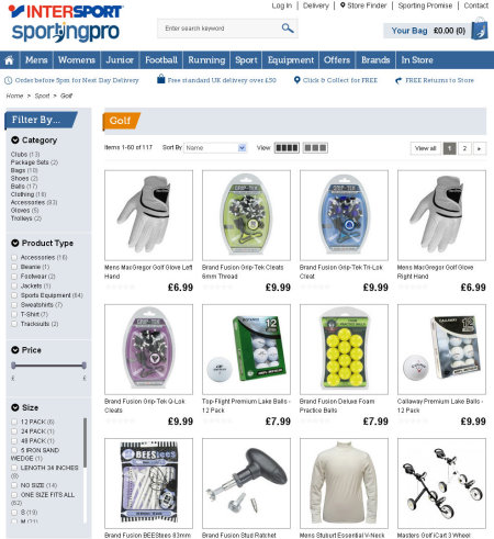 sportingpro website