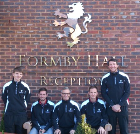 Formby Hall Team Outside 2013