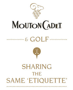 Mouton Cadet and Golf logo