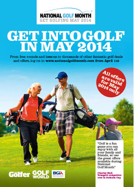 National Golf Month Flyer