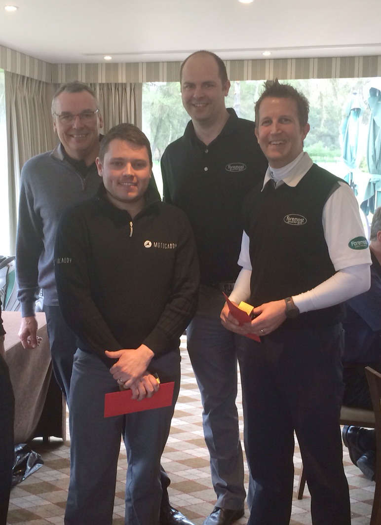 BGIA Charity Golf Team Winners