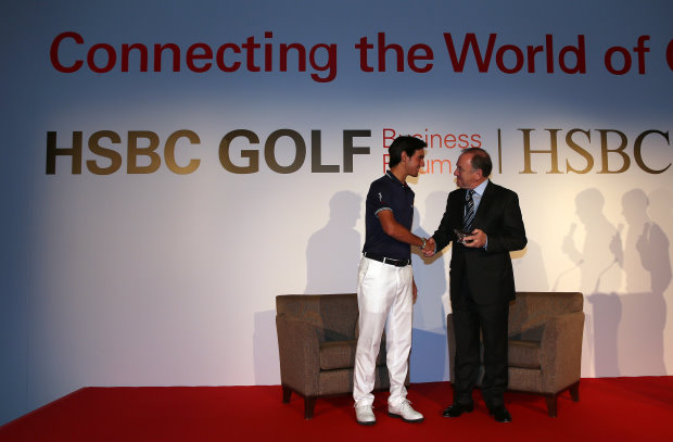 HSBC Golf Business Forum in Abu Dhabi