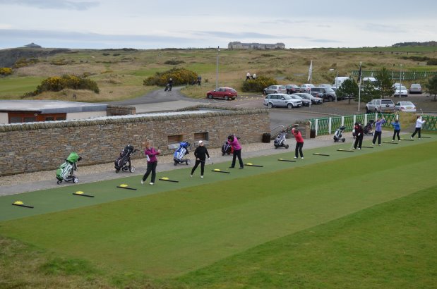 The New Huxley Golf Tee Practice Area at St Andrews2