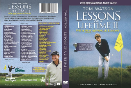 Tom Watson Lessons DVD