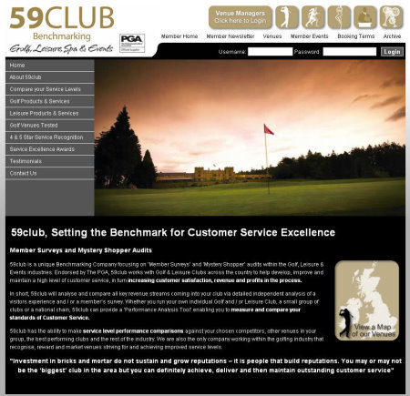 59 Club website