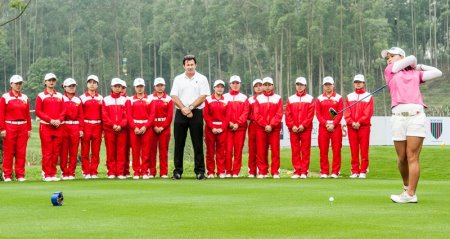 SHENZHEN, CHINA – MARCH 15: Day three of the Faldo Series Asia Grand Final on March 15th, 2013 in Shenzhen, China. Photo by Xaume Olleros / The Power of Sport Images