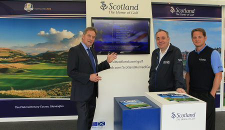 Sky Sports and Visit Scotland launch Ryder Cup Brilliant Moments campaign.