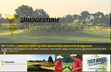 America Golf Cup website