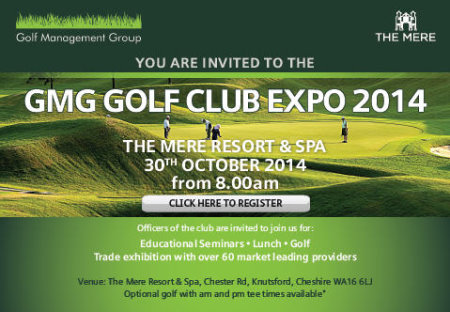 GMG Golf Club Expo Invite
