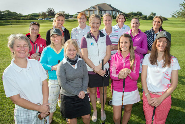 Lady Professionals at the Dormy Golf Challenge 2014