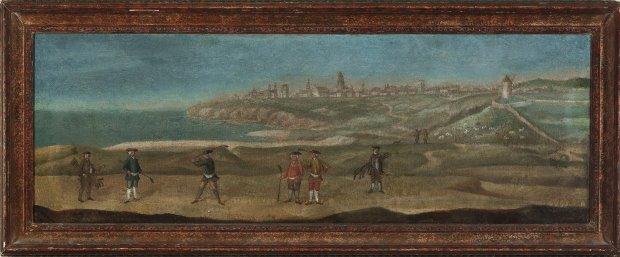 View of St Andrews from the Old Course c.1740