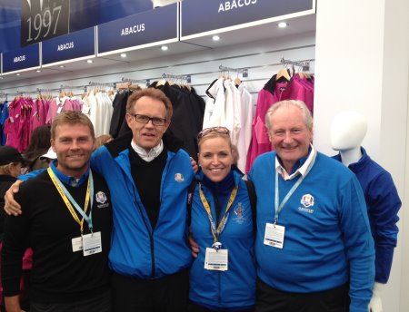 Abacus Sportswear at The 2014 Ryder Cup