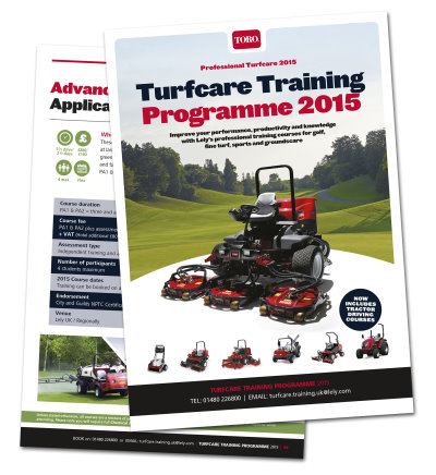 Toro Training Guide spread and cover