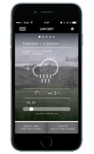Galvin Green weather app