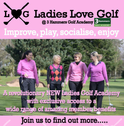 Ladies love golf leaflet