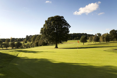 The 17th hole at Tudor Park Golf Course