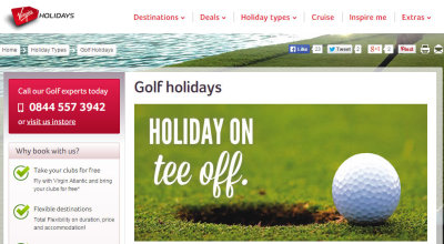 Virgin Golf Holidays