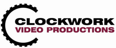 Clockwork video logo