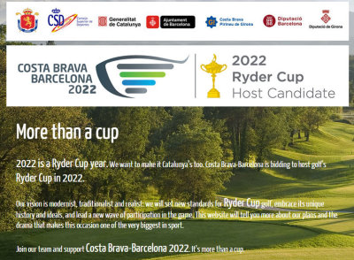 Costa Brava barcelona Ryder Cup bid