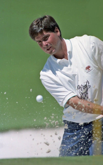_Fred Couples_bunker shot_1989_Masters_Augusta National_