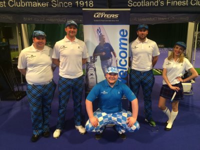 John Letters at the Scottish Golf Show