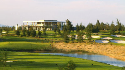 Montgomerie Links clubhouse