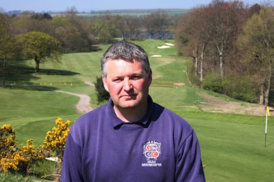 John Daniel, head greenkeeper at Sand Moor Golf Club IMG_9417